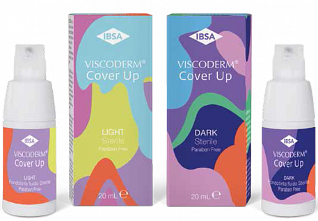 Viscoderm Стерильная жидкая темная тональная основа COVER UP Cream Dark