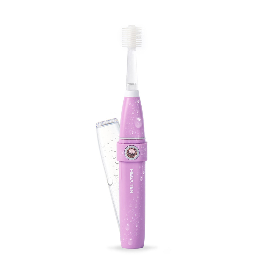 Mega Ten Щетка зубная электрическая Лаванда Dorothy  Fine Sonic Toothbrush