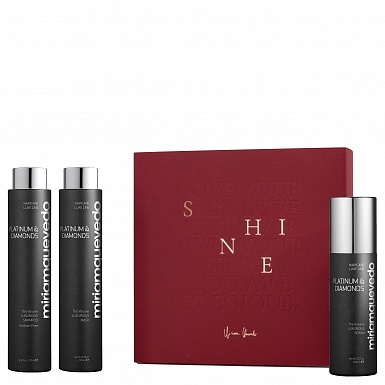 Miriam Quevedo  Праздничный бьюти-набор Platinum & Diamonds Luxurious Volume Holiday Set