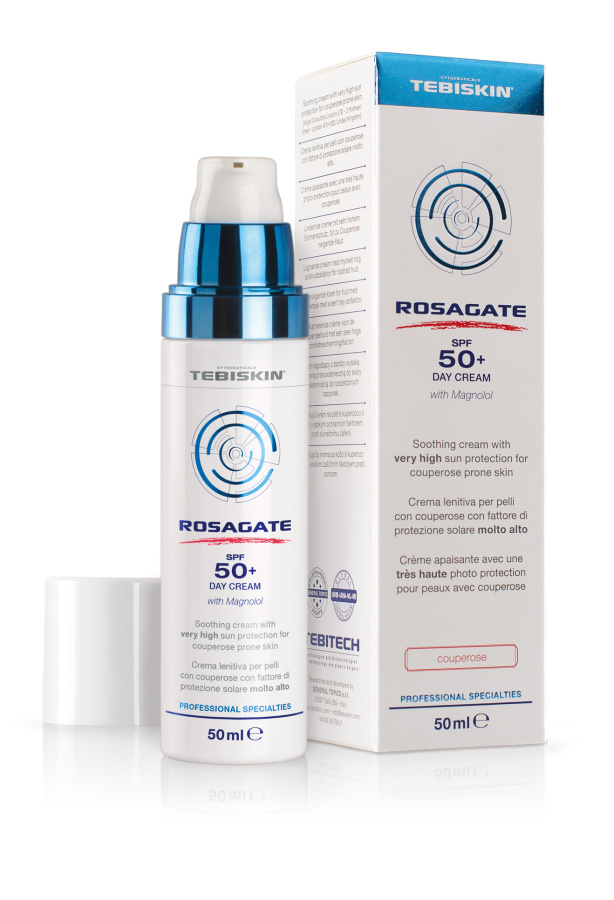 Tebiskin Розагейт Крем увлажняющий успокаивающий SPF 50 Rosagate Day Cream SPF 50