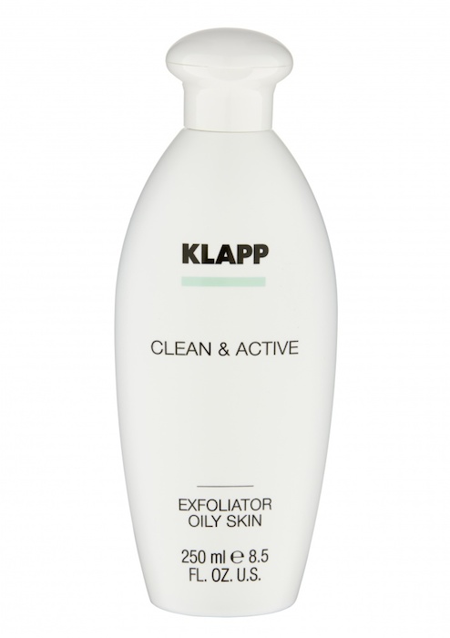 Klapp Эксфолиатор для жирной кожи Clean&active exfoliator lotion oily skin