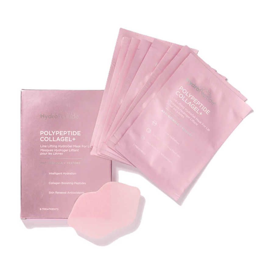 HydroPeptide Маска гидрогелевая обновляющая и повышающая упругость PolyPeptide Collagel+ Lip