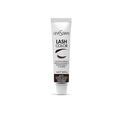 Levissime Краска для бровей № 6-71 Натуральный Коричневый Lash Color Natural Brown