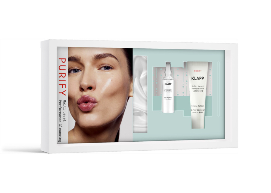 Klapp Набор тестовый для молодой кожи Youth purify multi level performance cleansing