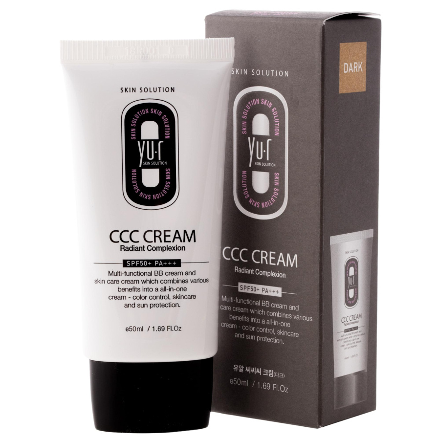 YU-R Крем корректирующий ССС Cream DARK SPF 50+