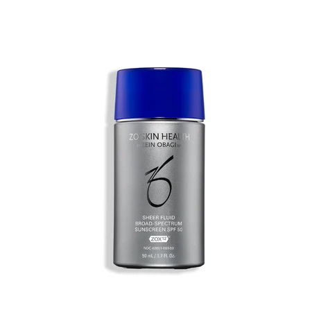 ZO Skin Health Крем-флюид солнцезащитный широкого спектра SPF 50 Sheer Fluid Broad-Spectrum Sunscreen SPF 50