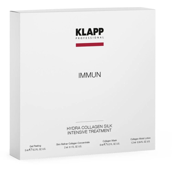 Klapp Набор процедурный "Морской коллаген" Immun Hydra Collagen Silk Intensive Treatment