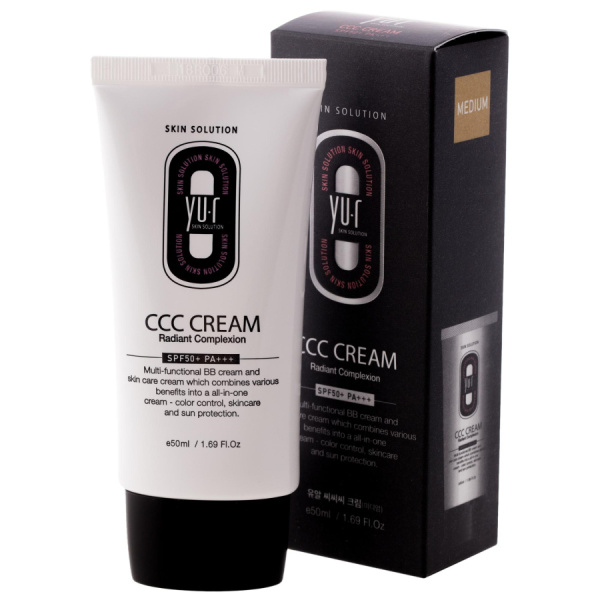 YU-R Крем корректирующий ССС Cream MEDIUM SPF 50+