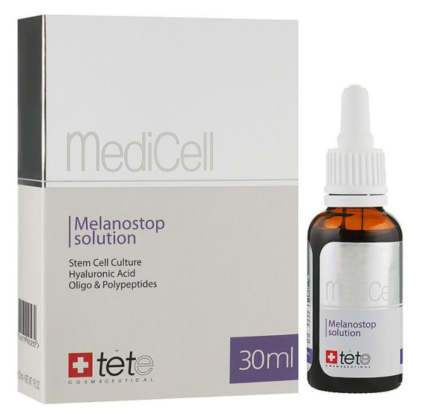 TETe Сыворотка Депигментирующая комплекс для коррекции пигментации Melanostop solution