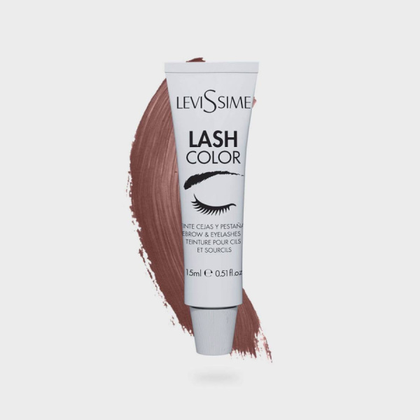 Levissime Краска для бровей и ресниц коричневый Lash Color Brown