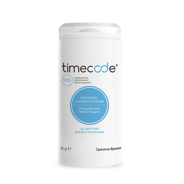 Timecode Пенка-пудра очищающая Cleansing Foaming Powder