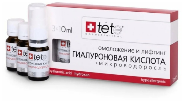TETe Гиалуроновая кислота + Хитозан и Пантенол Hyaluronic acid & Hydroxan