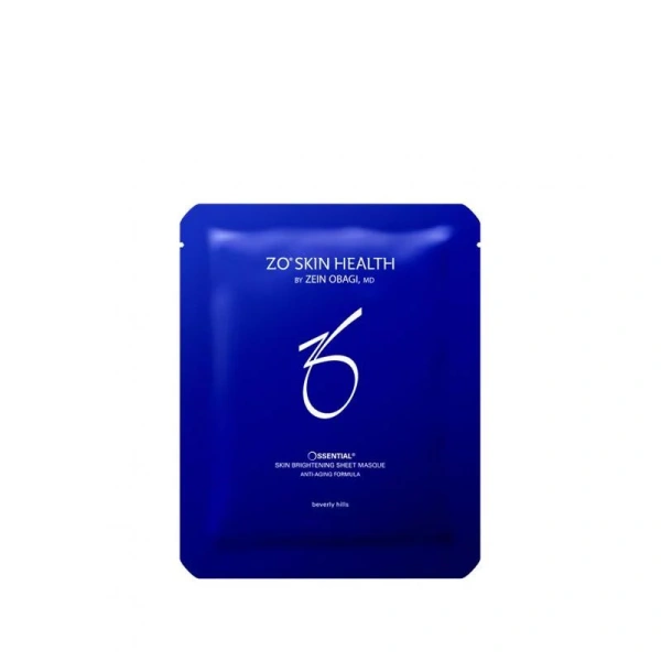 ZO Skin Health Маска для выравнивания цвета кожи серии "Ossential" Ossential Skin Brightening Sheet Masque